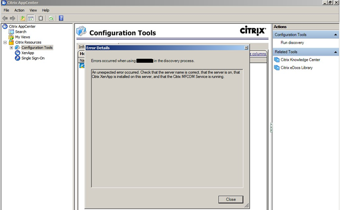 2015_04_Diego_Fuentes_Citrix_XenApp_6_5_AppCenter_discovery_process_error_fail02